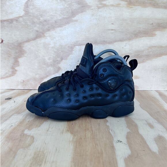 Nike - Air Jordan Jumpman - Sneakers - Black - Kids Big Unisex - 5Y - 820273-002 - Picture 3 of 9